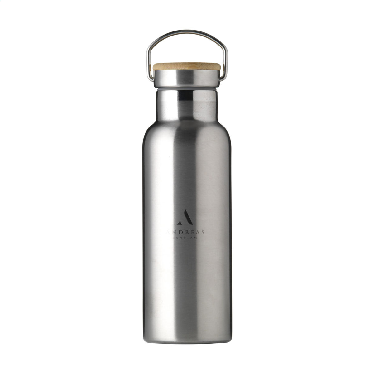 bouteille isotherme en acier recyclé,gourde en bambou et inox,bouteille 500 ml personnalisable,gourde écologique,bouteille réutilisable double paroi <strong data-start="316" data-end="384">Bouteille isotherme 500 ml en acier inoxydable recyclé et bambou</strong>, idéale pour maintenir la température des boissons. <strong data-start="437" data-end="508">Personnalisation par gravure laser ou impression numérique (quadri)</strong> sur plusieurs zones. Dimensions : 7,1 x 22 cm – Poids : 280g – Disponible en <strong data-start="594" data-end="608">6 couleurs</strong>.