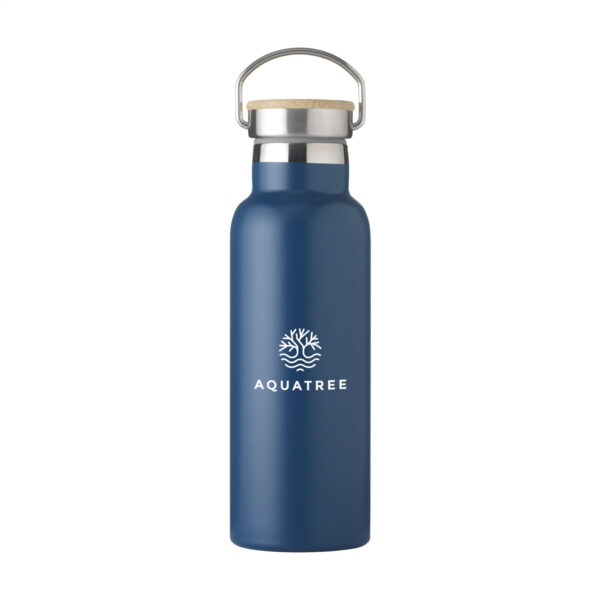 Bouteille 500 ml à double paroi en acier inoxydable recyclé
