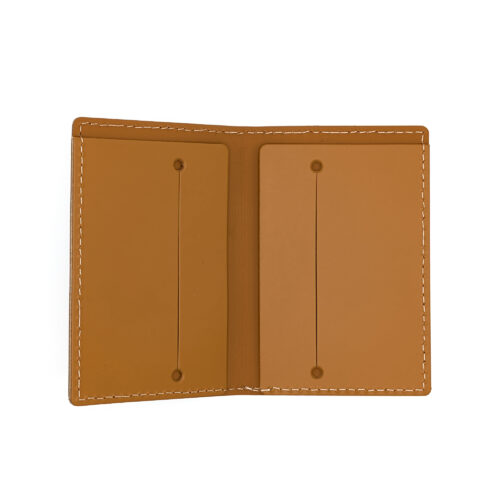 Porte-carte en cuir recyclé personnalisable – vue 12
