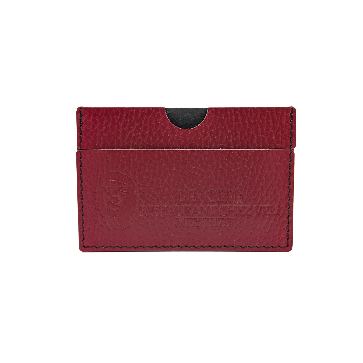 Porte Cartes en cuir recyclé synderme, fabrication française