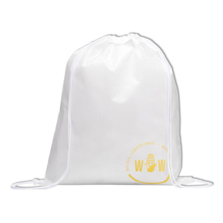 Sac à dos avec cordon - biodégradable – vue 2