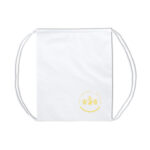 Sac à dos fabriqué à partir de déchets de maïs, utilisant du PLA (acide polylactique) 100% biodégradable et compostable. Personnalisation en sérigraphie (1 ou 2 couleurs) sur une zone de marquage de 250 x 200 mm. Dimensions : 37 x 46 cm – Poids : 42g – Capacité : 8L – Couleur : blanc.