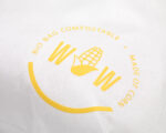 Sac à dos fabriqué à partir de déchets de maïs, utilisant du PLA (acide polylactique) 100% biodégradable et compostable. Personnalisation en sérigraphie (1 ou 2 couleurs) sur une zone de marquage de 250 x 200 mm. Dimensions : 37 x 46 cm – Poids : 42g – Capacité : 8L – Couleur : blanc.