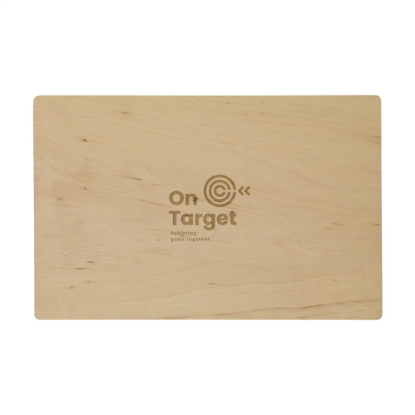 Planche à découper rectangle en aulne 29 cm