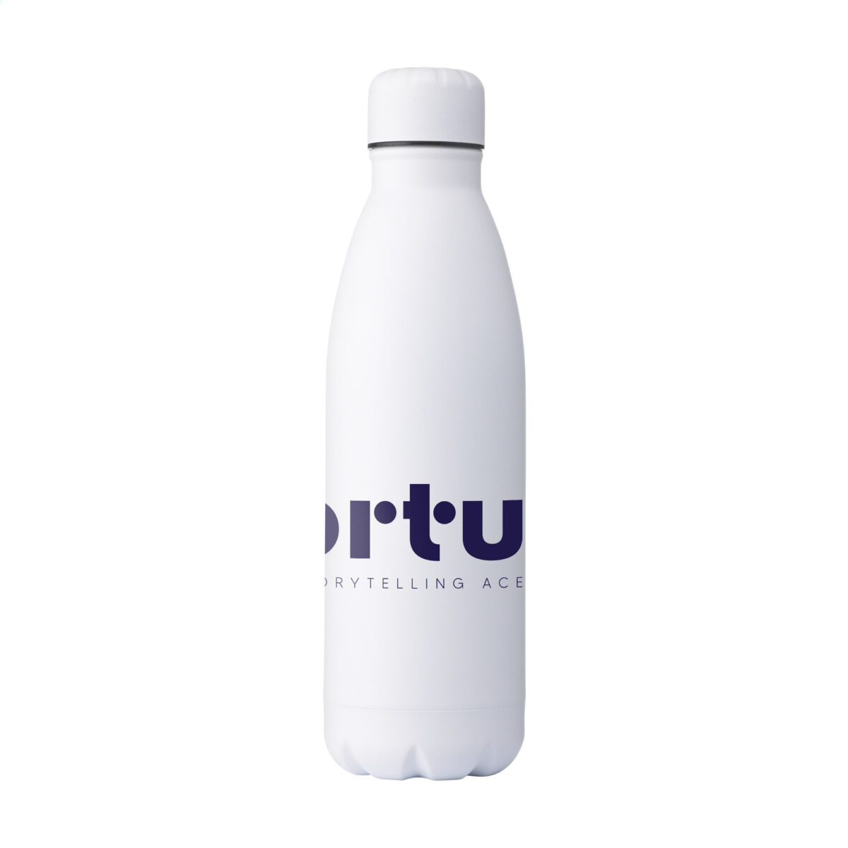 gourde isotherme,gourde en acier inoxydable recyclé <strong>Gourde isotherme en acier inoxydable recyclé</strong>, idéale pour conserver les boissons chaudes et froides. <strong>Personnalisation par gravure laser ou impression numérique</strong> sur différentes zones de marquage. <strong>Dimensions : 7 x 26 cm</strong> – <strong>Poids : 285g</strong> – <strong>Contenance : 500 ml</strong>.
