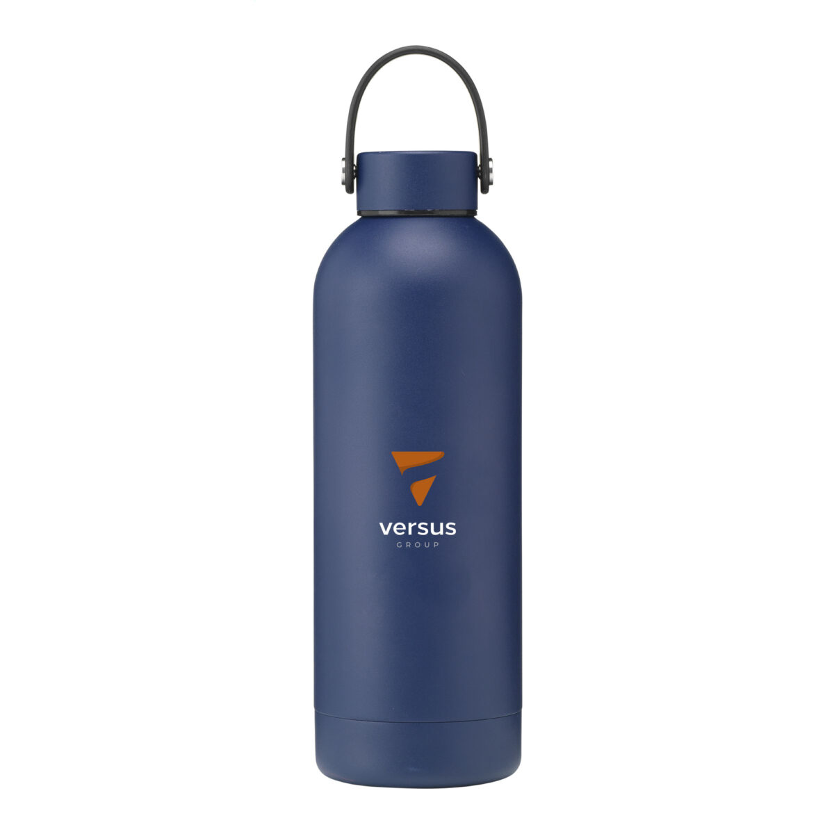 Thermos isotherme 500 ml en acier inoxydable recyclé, personnalisable en gravure laser ou impression numérique. Double paroi, maintien chaud 12h, froid 24h.