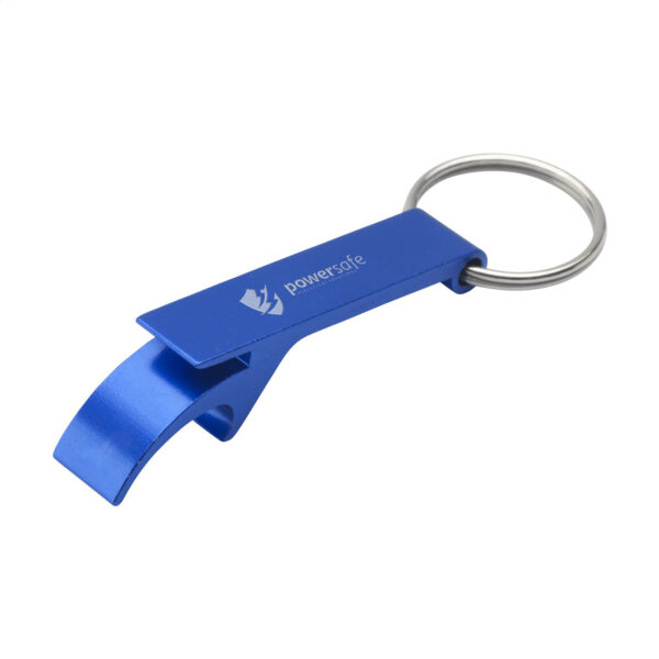 Porte-clés décapsuleur en aluminium recyclé