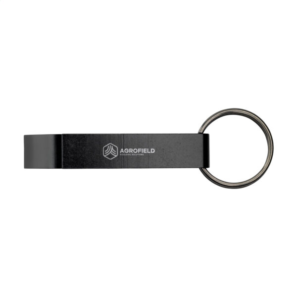 Porte-clés décapsuleur en aluminium recyclé