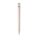 Stylo bille écologique composé à 80 % de paille de blé, avec une fonction support de téléphone intégrée
