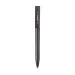 Stylo bille écologique composé à 80 % de paille de blé, avec une fonction support de téléphone intégrée