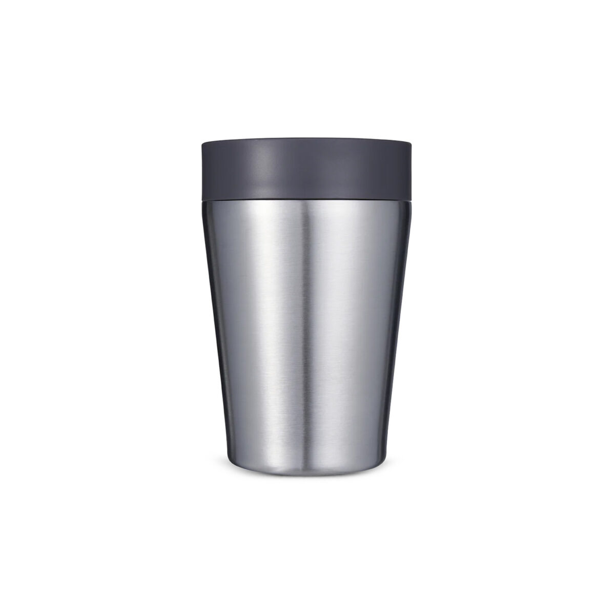 Tasse thermos réutilisable 225 ml, fabriquée en 98% d’acier inoxydable recyclé avec un couvercle innovant Quick-Click™. Personnalisation par gravure laser (avec ou sans nominatif) sur une zone de 35 x 35 mm. Dimensions : 8,4 x 12,8 cm – Poids : 231g – Disponible en blanc, bleu, vert et noir.
