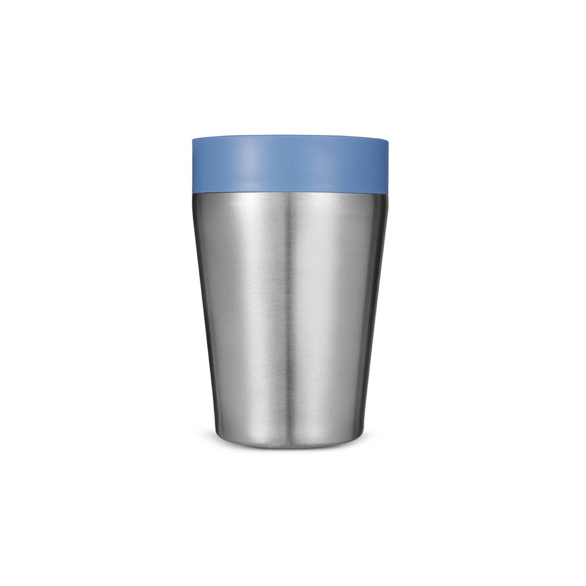 Tasse thermos réutilisable 225 ml, fabriquée en 98% d’acier inoxydable recyclé avec un couvercle innovant Quick-Click™. Personnalisation par gravure laser (avec ou sans nominatif) sur une zone de 35 x 35 mm. Dimensions : 8,4 x 12,8 cm – Poids : 231g – Disponible en blanc, bleu, vert et noir.