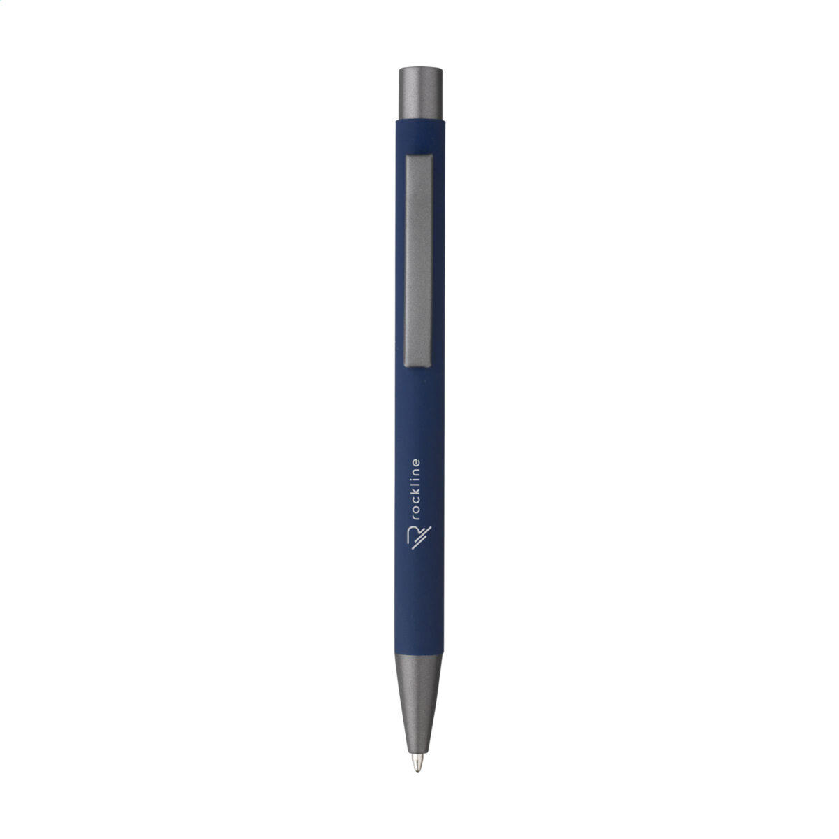 Stylo bille en aluminium recyclé, léger et élégant, avec encre bleue. Personnalisation par gravure laser ou impression numérique (quadri) sur plusieurs zones de marquage. Dimensions : 13,5 x 1 cm – Poids : 18g – Disponible en 8 couleurs.