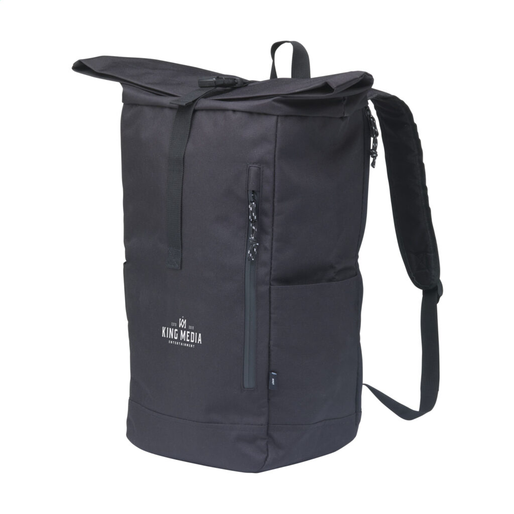 Sac à dos personnalisable « roll-top » 30 Litres fabriqué à partir de bouteilles PET recyclées