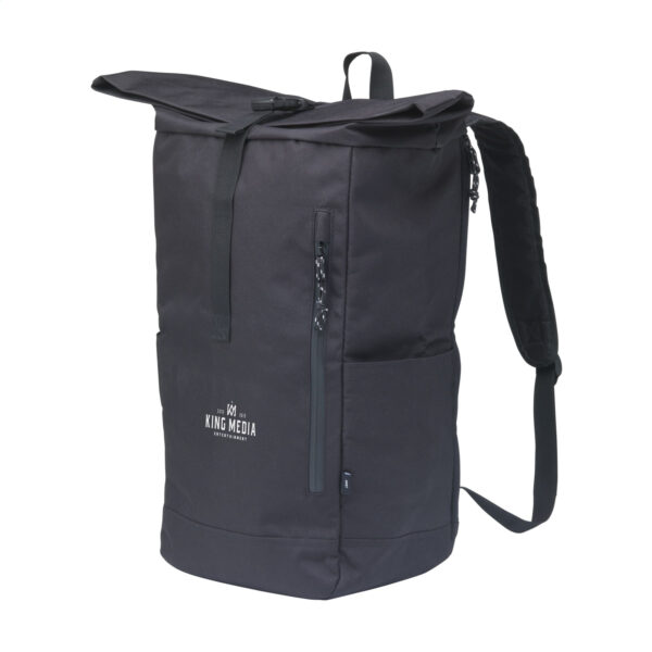 Sac à dos personnalisable « roll-top » 30 Litres fabriqué à partir de bouteilles PET recyclées