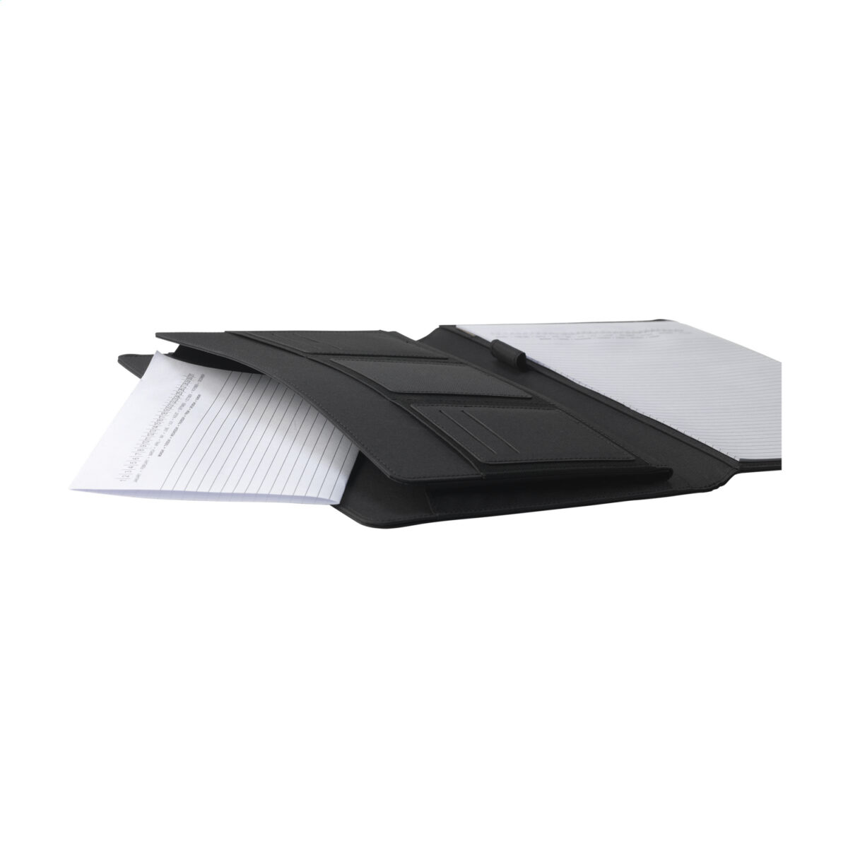 porte-documents A4,conférencier RPET,porte-documents écologique,conférencier gravé <strong data-start="248" data-end="283">Conférencier A4 en RPET recyclé</strong>, équipé de <strong data-start="295" data-end="322">plusieurs compartiments</strong>, d’un <strong data-start="329" data-end="347">bloc-notes FSC</strong> et d’une <strong data-start="357" data-end="378">boucle pour stylo</strong>. <strong data-start="380" data-end="416" data-is-only-node="">Personnalisable en gravure laser</strong>, avec option <strong data-start="430" data-end="450">nom personnalisé</strong>.