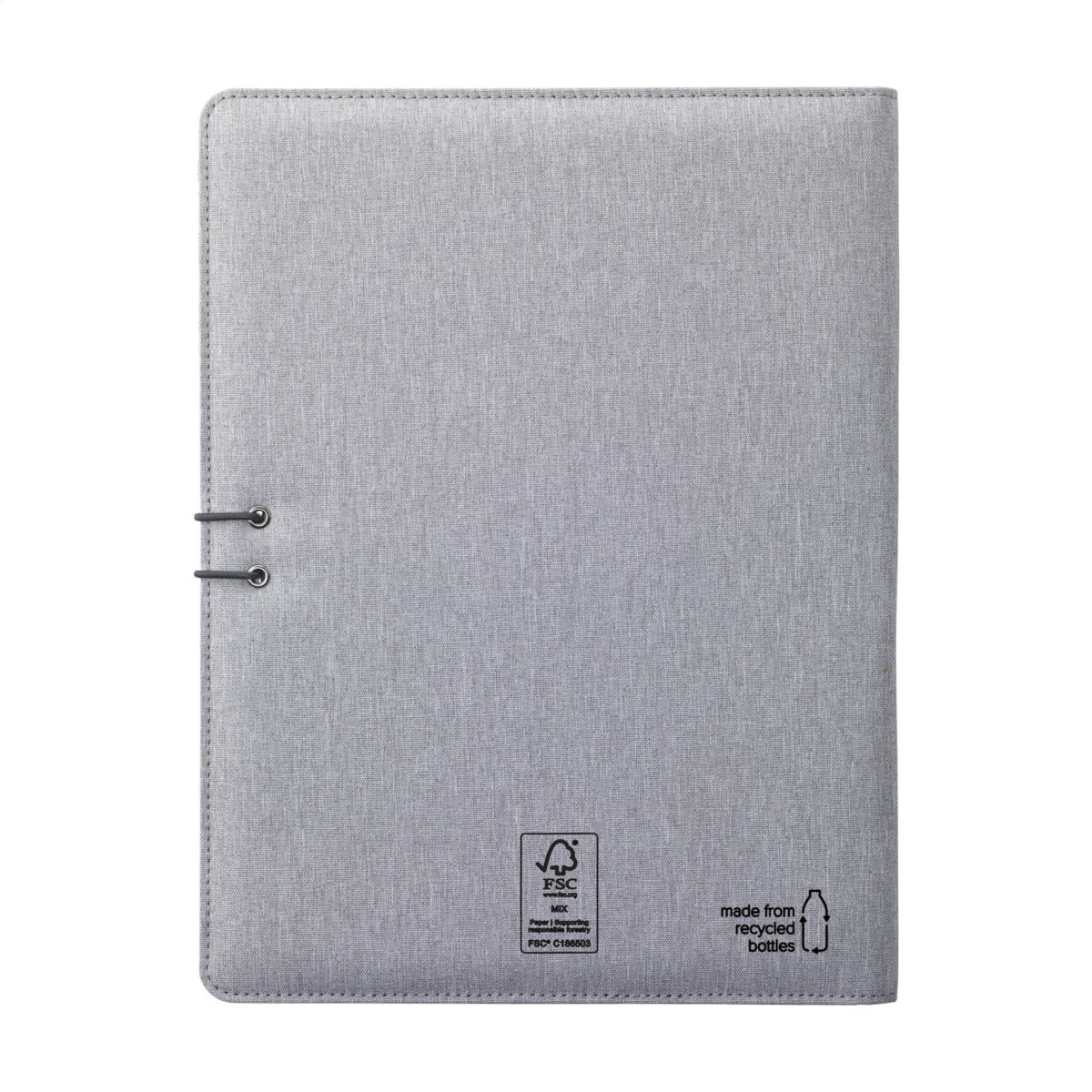porte-documents A4,conférencier RPET,porte-documents écologique,conférencier gravé <strong data-start="248" data-end="283">Conférencier A4 en RPET recyclé</strong>, équipé de <strong data-start="295" data-end="322">plusieurs compartiments</strong>, d’un <strong data-start="329" data-end="347">bloc-notes FSC</strong> et d’une <strong data-start="357" data-end="378">boucle pour stylo</strong>. <strong data-start="380" data-end="416" data-is-only-node="">Personnalisable en gravure laser</strong>, avec option <strong data-start="430" data-end="450">nom personnalisé</strong>.