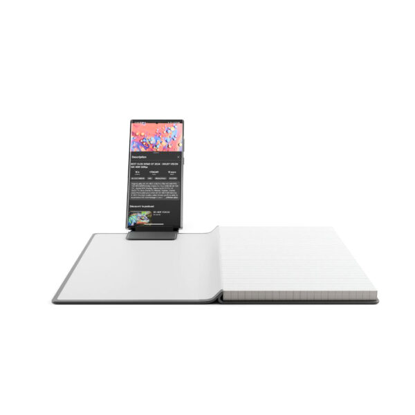 Support de smartphone pour carnet