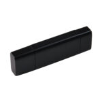 Clé USB 8 GB, 16 GB ou 32 GB fabriquée en ABS recyclé, équipée d’un double connecteur USB 3.0 et USB-C pour une compatibilité étendue avec PC, Mac, Linux et smartphones. Dimensions : 62 x 19 x 10 mm. Poids : 25,5 g. Personnalisable par impression numérique sur une zone de 19 x 60 mm. Fournie avec un manuel dématérialisé. Made in France.