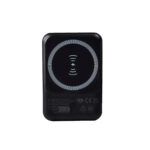 Batterie externe au format compact en ABS recyclé, capacité de 5 000 mAh avec charge rapide