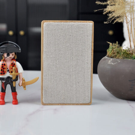 Powerbank solaire 5 000 mAh - bambou et chanvre – vue 2