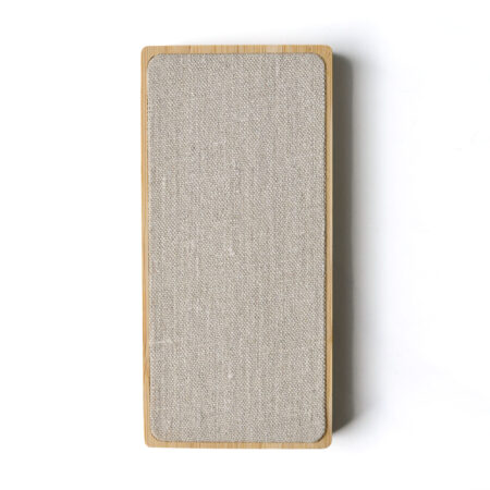 Powerbank solaire 10 000 mAh - bambou et chanvre – vue 2