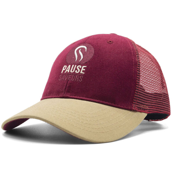 Casquette de sport en coton bio, 100% personnalisable