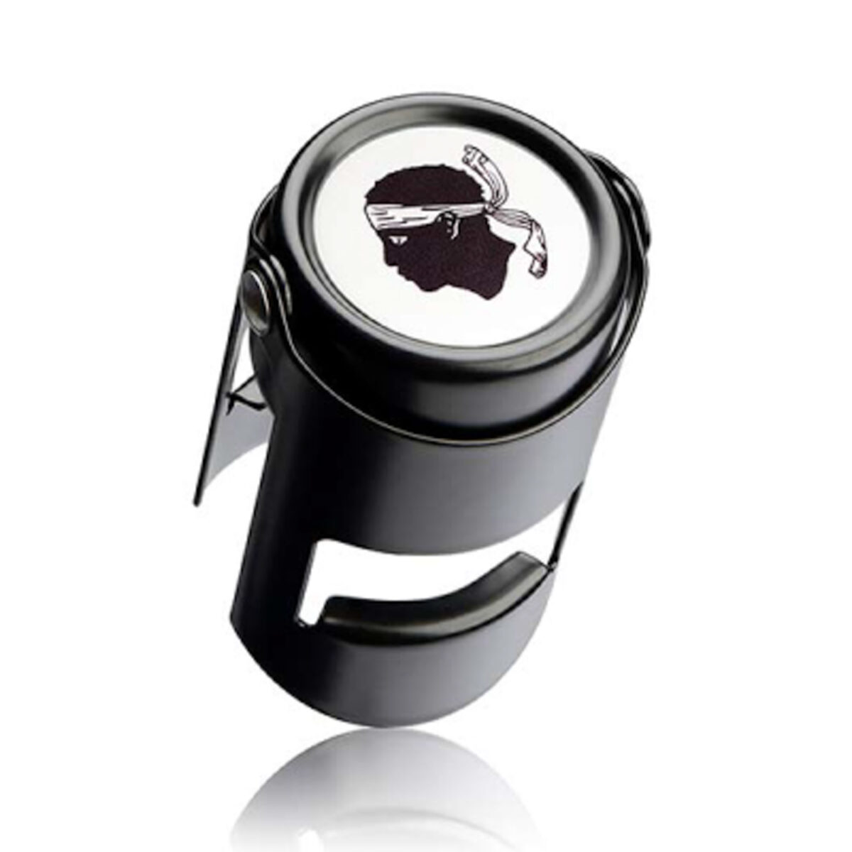 Bouchon réutilisable en métal pour bouteilles