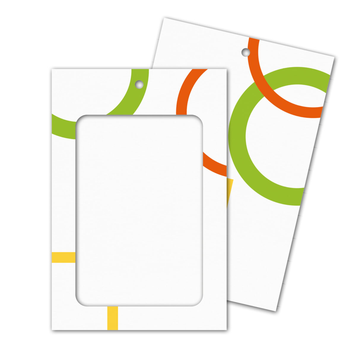 Porte-badge A6 personnalisable en papier recyclé Porte-badge en <strong data-start="244" data-end="271">carton recyclé 260 g/m²</strong> au format <strong data-start="282" data-end="288">A6</strong>, avec fenêtre intérieure de 8 x 12 cm et dimensions extérieures de 11 x 16,5 cm. Poids léger de 5 g. Techniques de personnalisation disponibles : <strong data-start="440" data-end="471">impression numérique quadri</strong> sur recto et verso. <strong>Délais de livraison :</strong> Sans personnalisation : 3 à 5 jours ouvrés Avec personnalisation : 5 à 10 jours ouvrés <strong></strong>