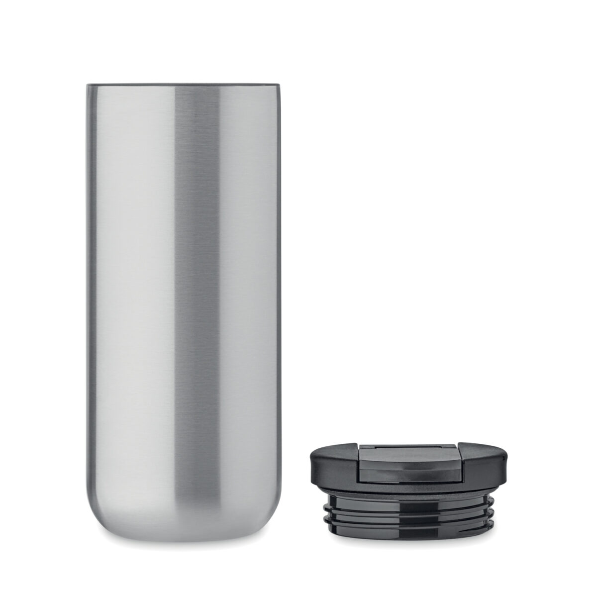 Bouteille Isotherme en Acier Inoxydable Durable pour un Quotidien Écologique <strong data-start="268" data-end="295">Mug en acier inoxydable</strong> à double paroi avec isolation à vide, contenance de 330 ml. Dimensions Ø6,5 x 16,5 cm pour un poids de 0,218 kg. Personnalisation possible par impression numérique 360° (214 x 120 mm), gravure laser 360° (214 x 120 mm), sérigraphie circulaire (170 x 90 mm) ou gravure laser frontale (30 x 60 mm).