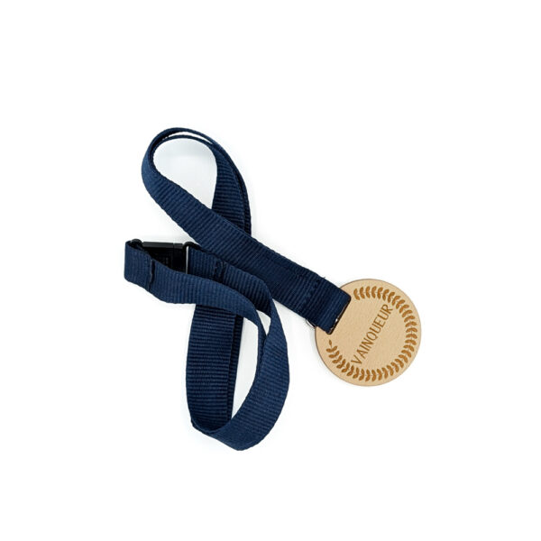 Médaille en bois petit format - Fabrication française