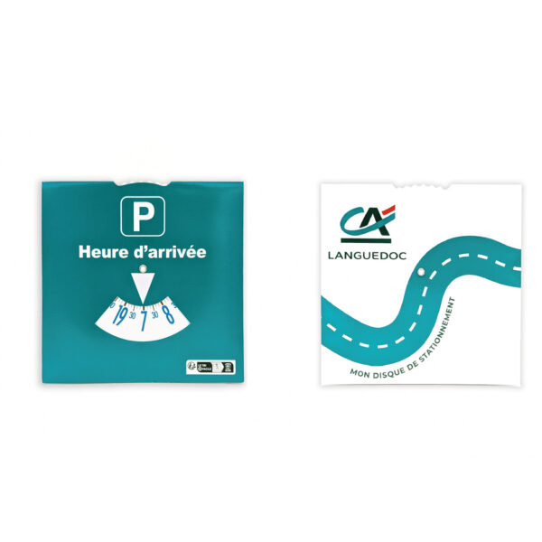 Disque de stationnement européen personnalisé