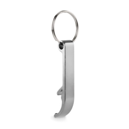 Porte-clés décapsuleur en aluminium recyclé – vue 2