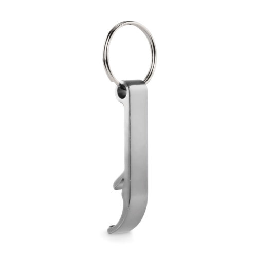 Porte-clés décapsuleur en aluminium recyclé – vue 2