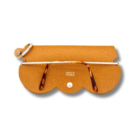 Étui à lunettes en cuir recyclé – vue 2