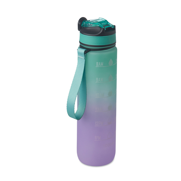 Bouteille de sport en PET recyclé