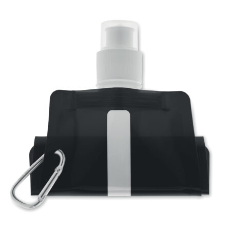 Gourde pliable sans BPA avec mousqueton en aluminium – vue 2