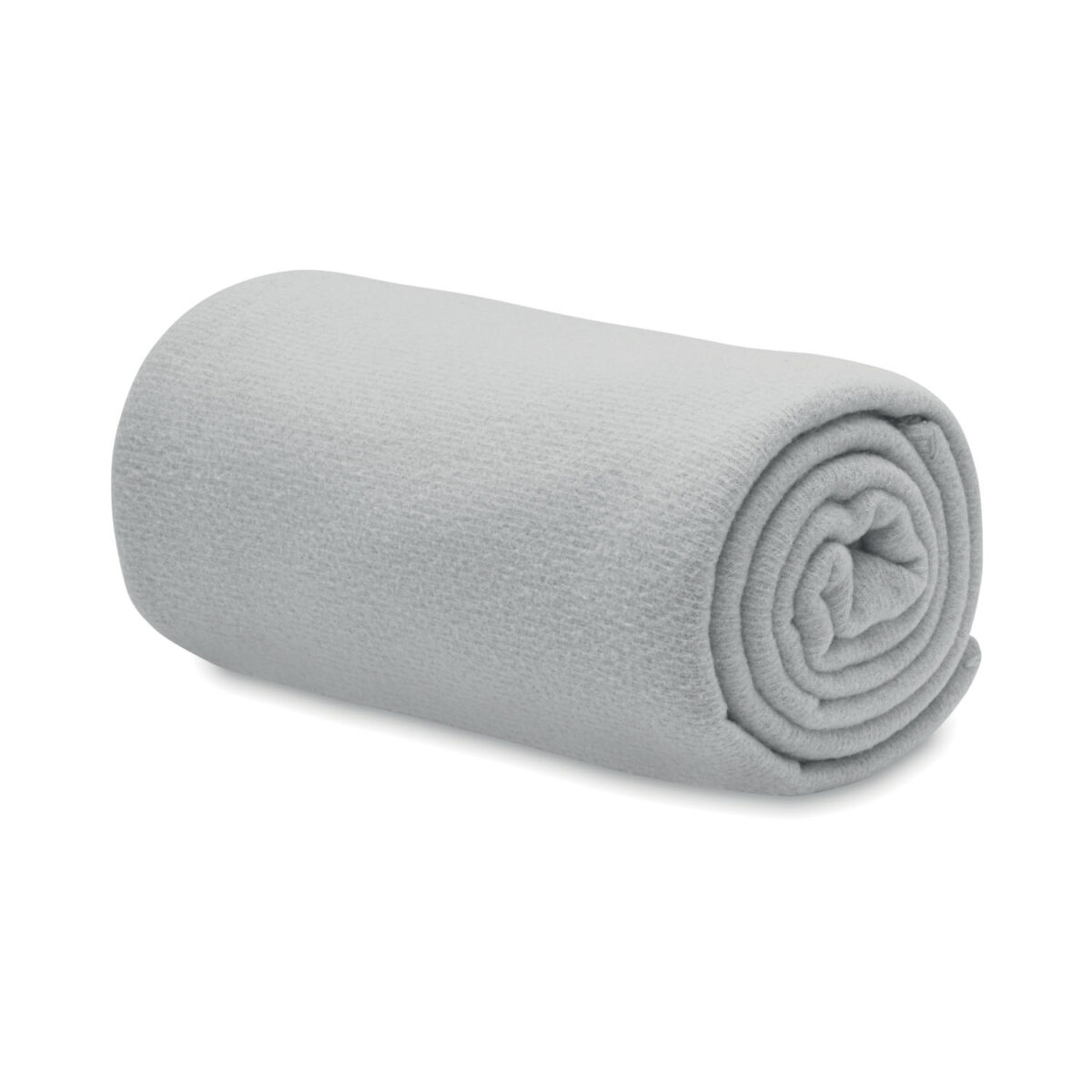 couverture polaire en RPET Couverture polaire en <b>RPET</b> (PET recyclé) <b>130 gr/m²</b>, format généreux <b>120 x 150 cm</b> pour un confort optimal, poids léger de <b>0,275 kg</b>, idéale comme <b>goodies Rpet</b> pour vos <b>concours / challenge interne</b> ou cadeaux d’entreprise responsables. Disponible en plusieurs coloris (<b>gris</b>, <b>rouge</b>, <b>bleu</b>, <b>bleu marine</b>, <b>blanc</b>, <b>noir</b>), personnalisable en <b>broderie</b> ou <b>transfert numérique (quadri)</b> sur une zone de marquage dédiée, ou livrée <b>sans personnalisation</b>.