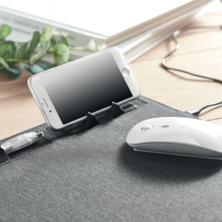 Tapis de souris avec fonction chargeur sans fil – vue 2
