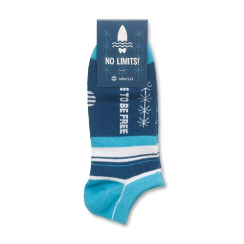 Chaussettes courtes sans couture en jacquard