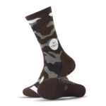 Chaussettes de sport en jacquard de bambou