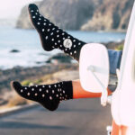 Chaussettes de sport en jacquard de bambou – vue 7