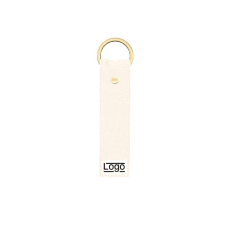 Porte clé en coton bio 350 g/m²