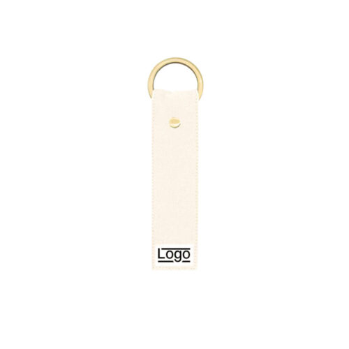Porte clé en coton bio 350 g/m²