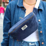 Sac banane en velours côtelé biologique – vue 5