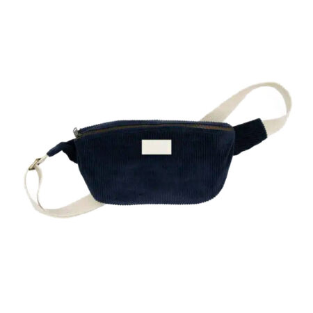 Sac banane en velours côtelé biologique