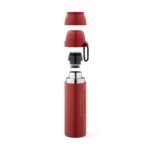 Thermos en acier inoxydable recyclé avec 2 gobelets – vue 7
