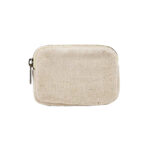 Porte Monnaie à fermeture éclair en jute biologique – Image 3