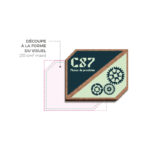 Badge MDF personnalisé avec aimant - Made in France – Image 3