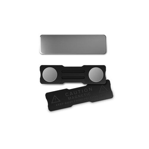 Badge MDF personnalisé avec aimant - Made in France – vue 2